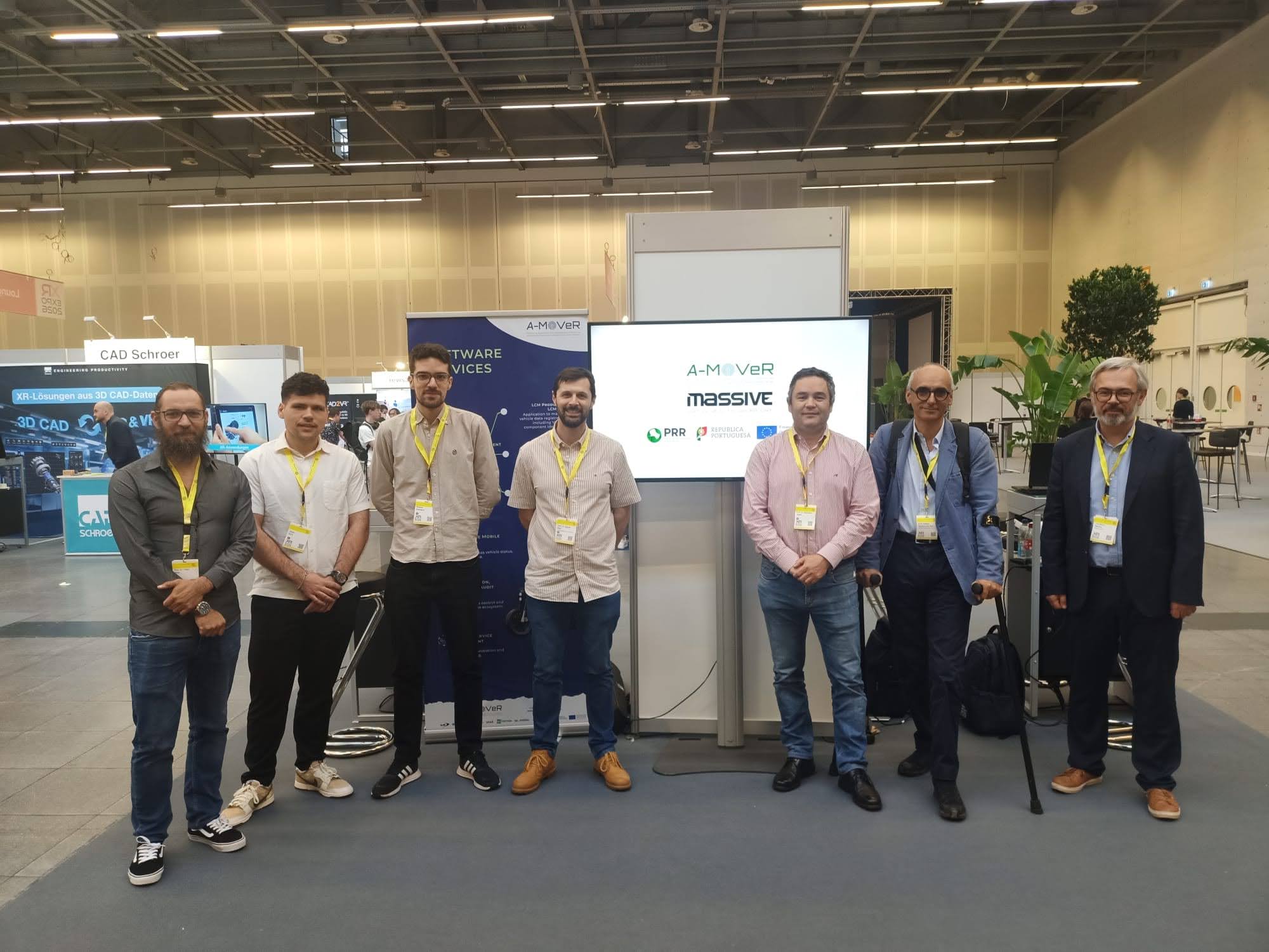 Investigadores do MASSIVE apresentam simulador de treino em VR na XR EXPO 2026 na Alemanha